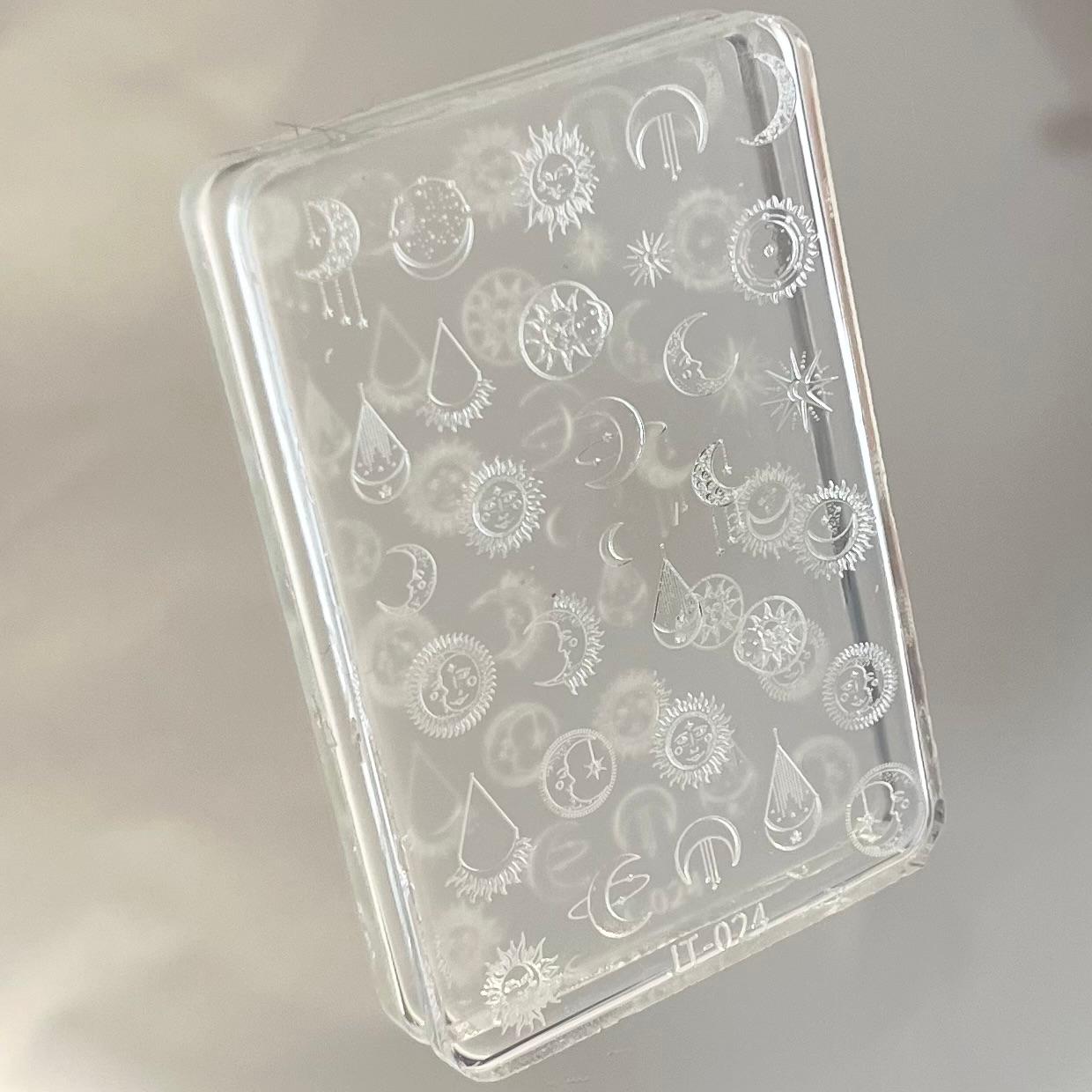Sun and Moons - Silicone 3D Nail Art Mold