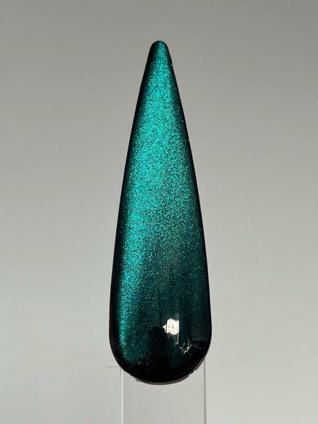Dark Cat Eye Teal - 9 - Gel Polish