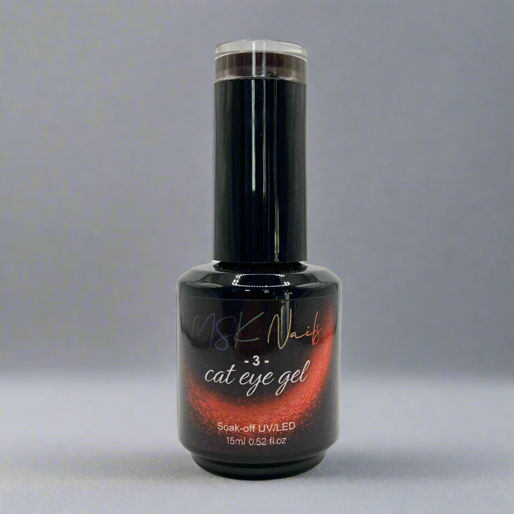 Dark Cat Eye Red - 3 - Gel Polish