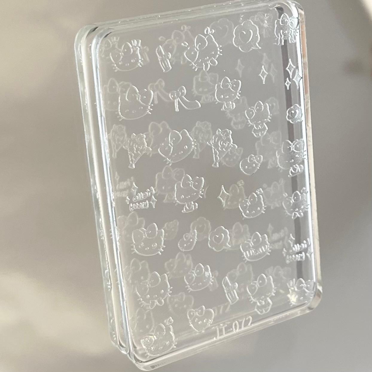 Hello Kitty - Silicone 3D Nail Art Mold