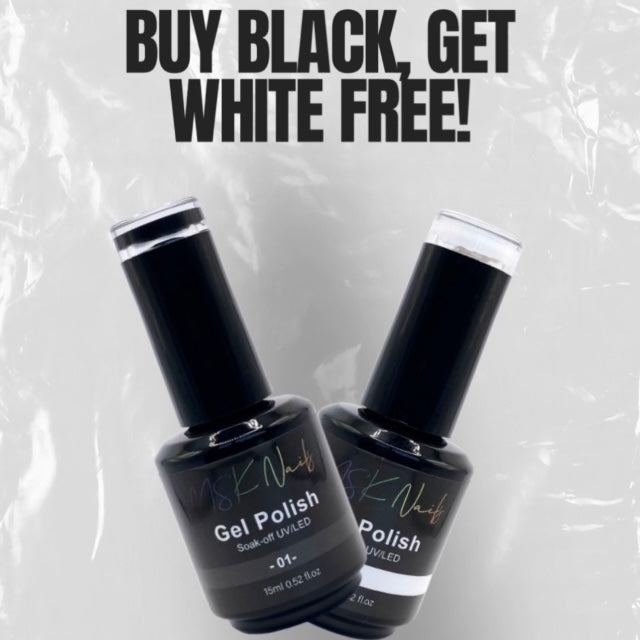 Buy Black - Get White Free!