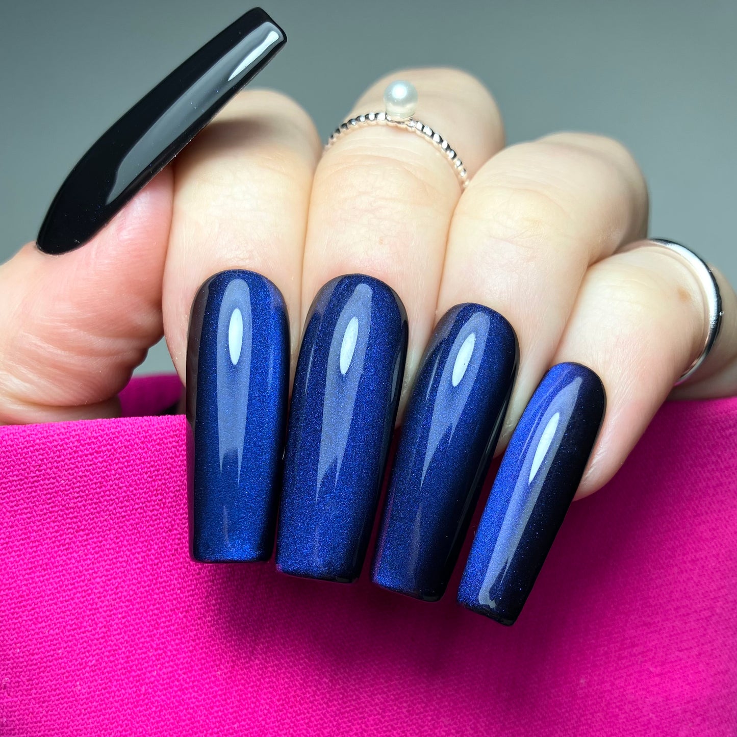 Dark Cat Eye Blue - 6 - Gel Polish
