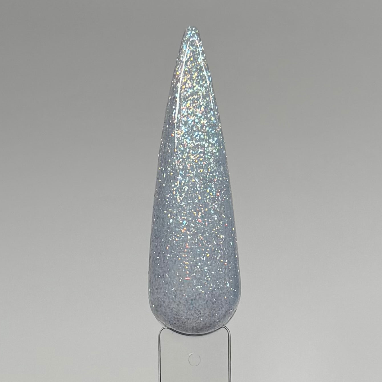 Ice Blue Crushed Crystals - Glitter Gel Polish
