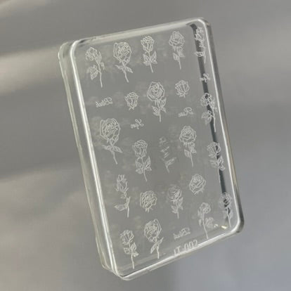 Roses - Silicone 3D Nail Art Mold