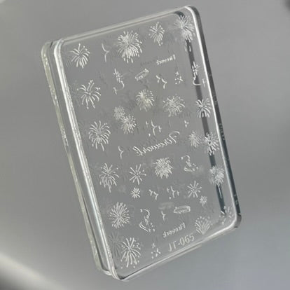 Fireworks - Silicone 3D Nail Art Mold