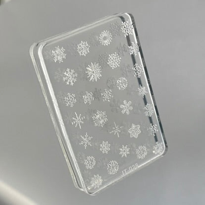 Snowflakes - Silicone 3D Nail Art Mold