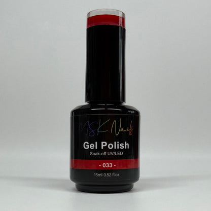 Carmine Red - 033 - Gel Polish