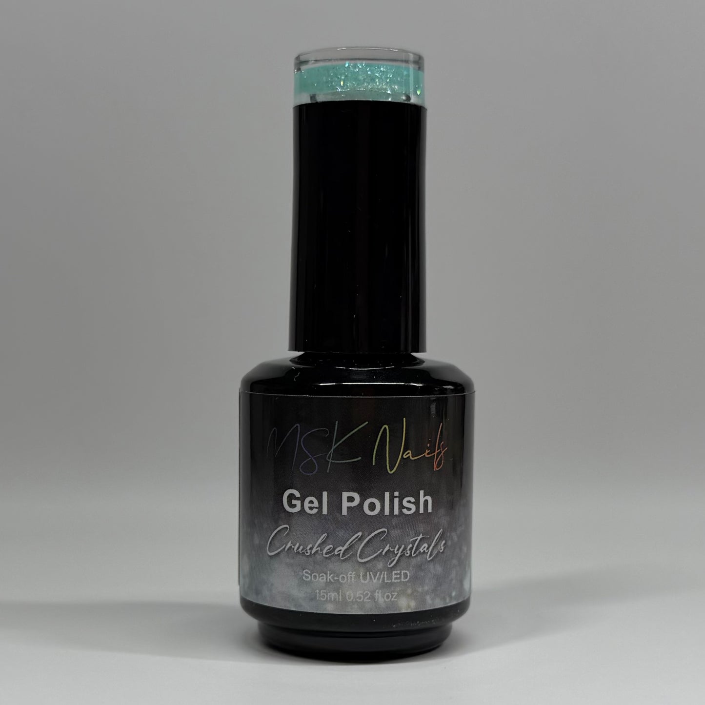 Green Crushed Crystals - Glitter Gel Polish