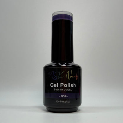 Plum Purple - 054 - Gel Polish