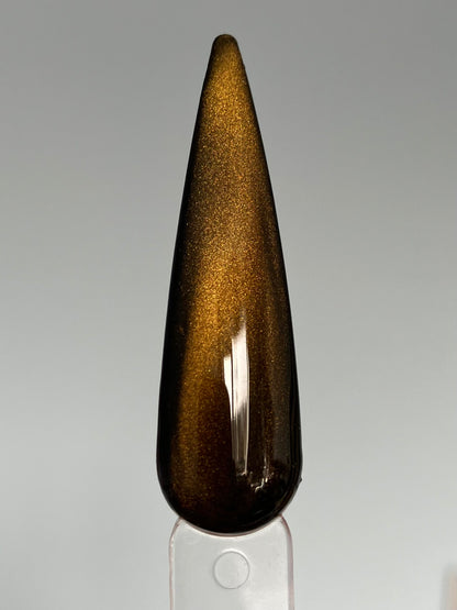 Dark Cat Eye Yellow - 8 - Gel Polish