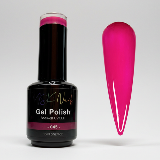 Hot Pink - 045 - Gel Polish