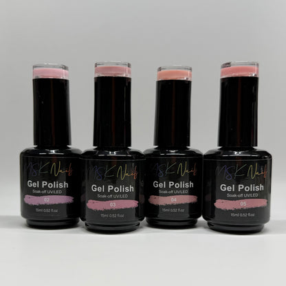The Sheer Nudes Collection - Gel Polish