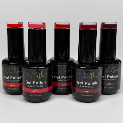 The Red Collection - Gel Polish