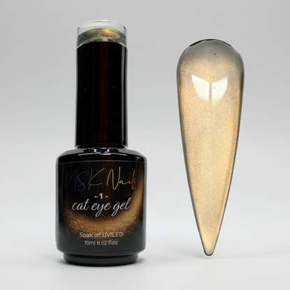 Gold Cat Eye - 1 - Gel Polish