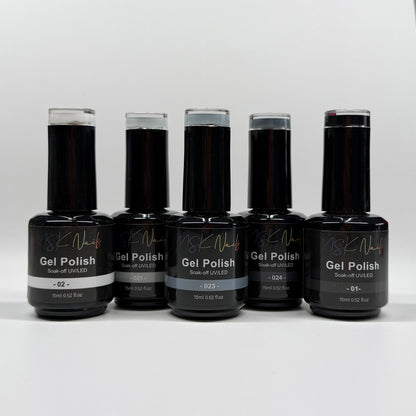 The Gray Scale Collection - Gel Polish