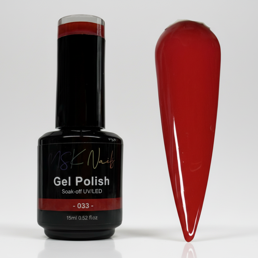 Carmine Red - 033 - Gel Polish
