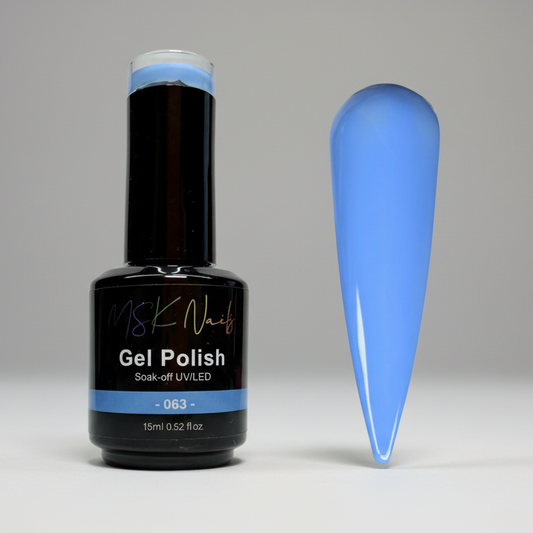 Light Cerulean Blue - 063 - Gel Polish