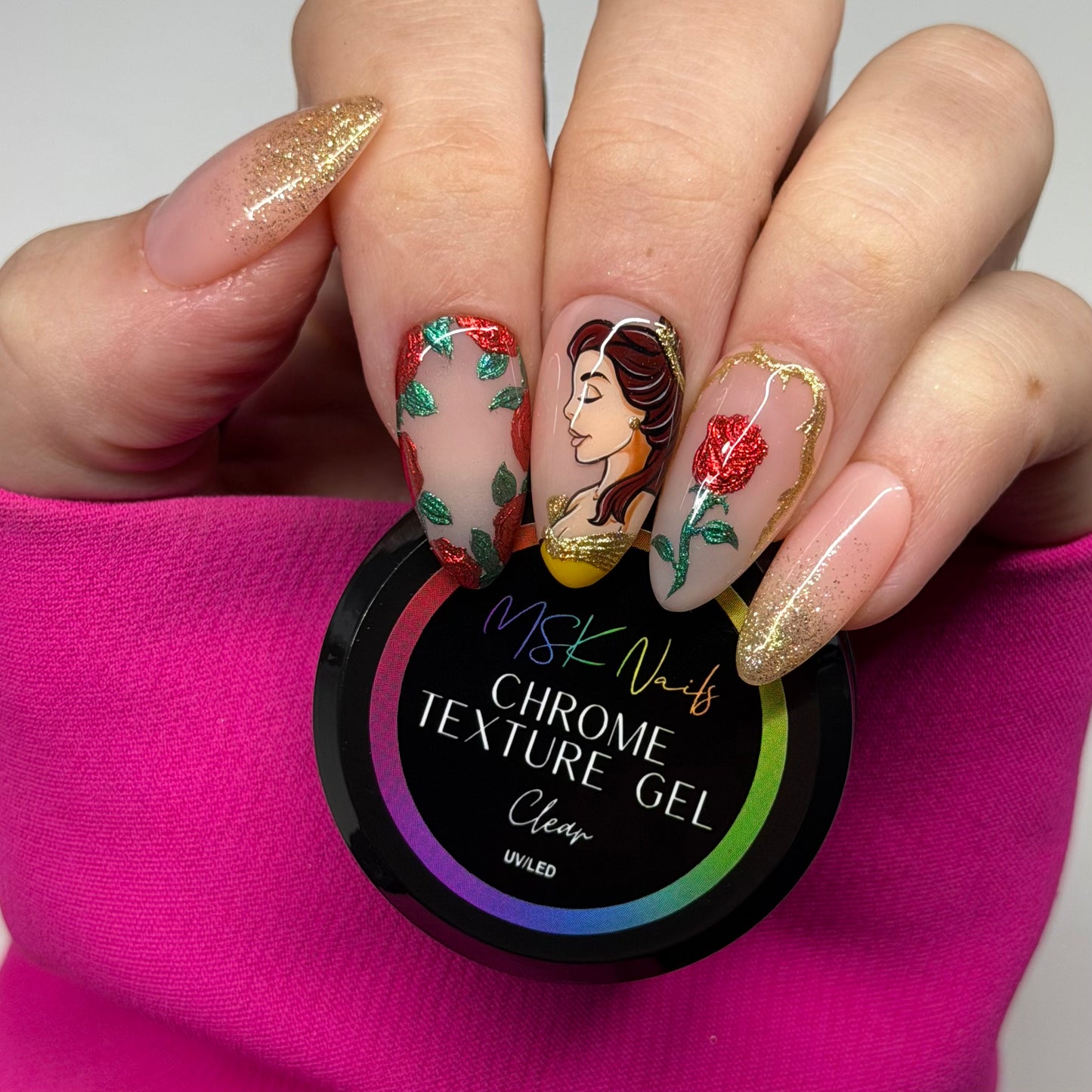 Chrome Texture Gel - Clear