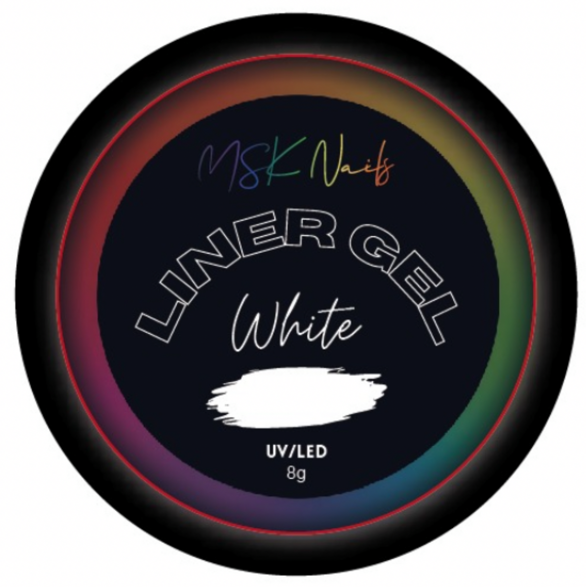 White Liner Gel - 8g Pot