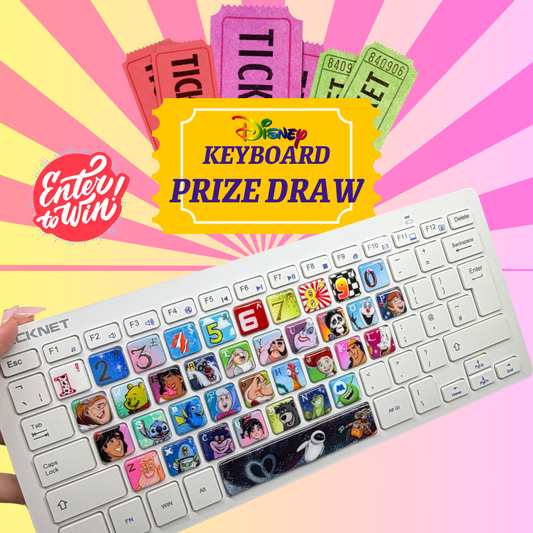 Keyboard Prize Draw Ticket!
