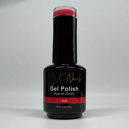 Coral Red - 032 - Gel Polish