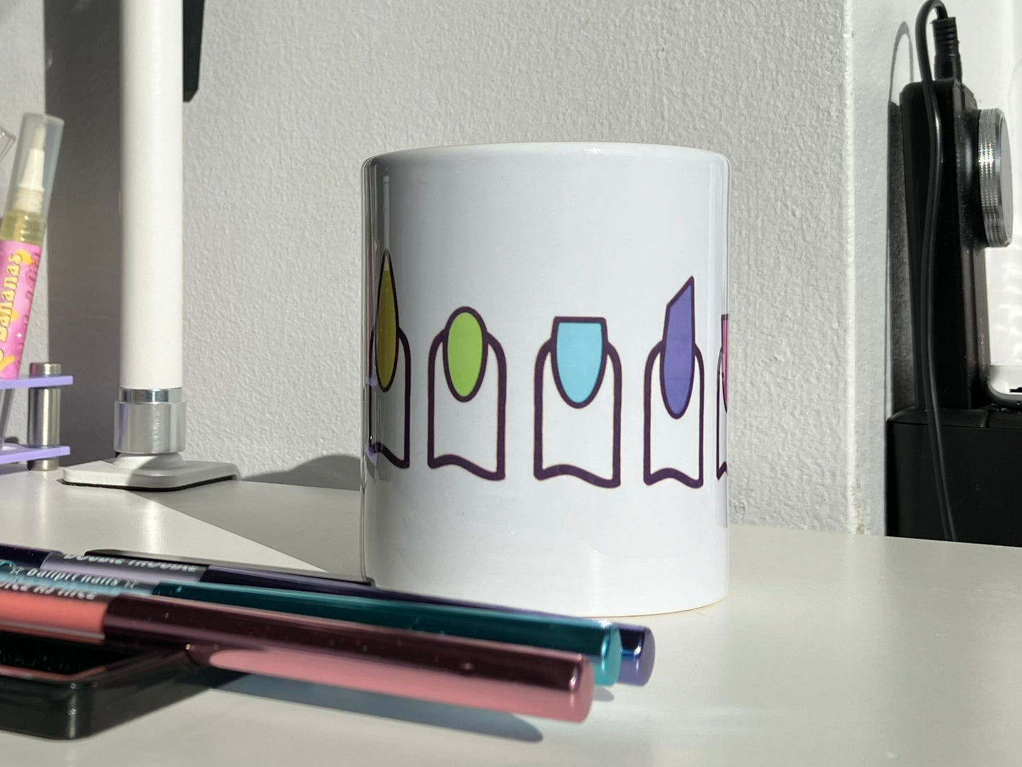 Nail shapes Mug - Rainbow