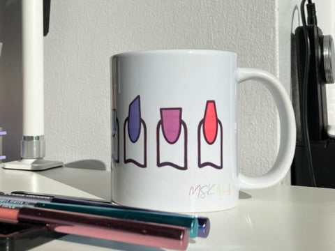Nail shapes Mug - Rainbow