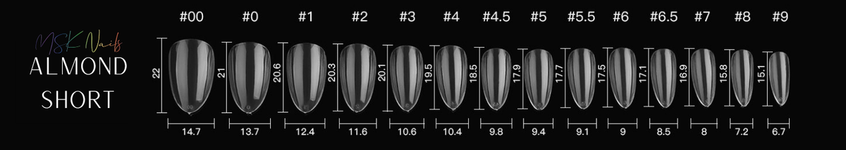 Almond - Full Cover Tips